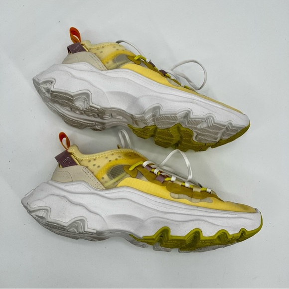 SOREL Women's Kinetic Breakthru Tech Lace Sneakers White Shoes US 6.5 - Picture 11 of 16